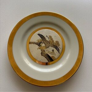 Art of Chokin 24kt gold plate by Yoshinobu Hara limited edition antique 1993